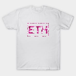 Ethereum Pink Camo T-Shirt